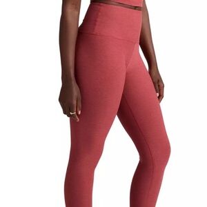 Beyond Yoga Spacedye Caught in the Midi High Waisted Leggings XS Faded Rose